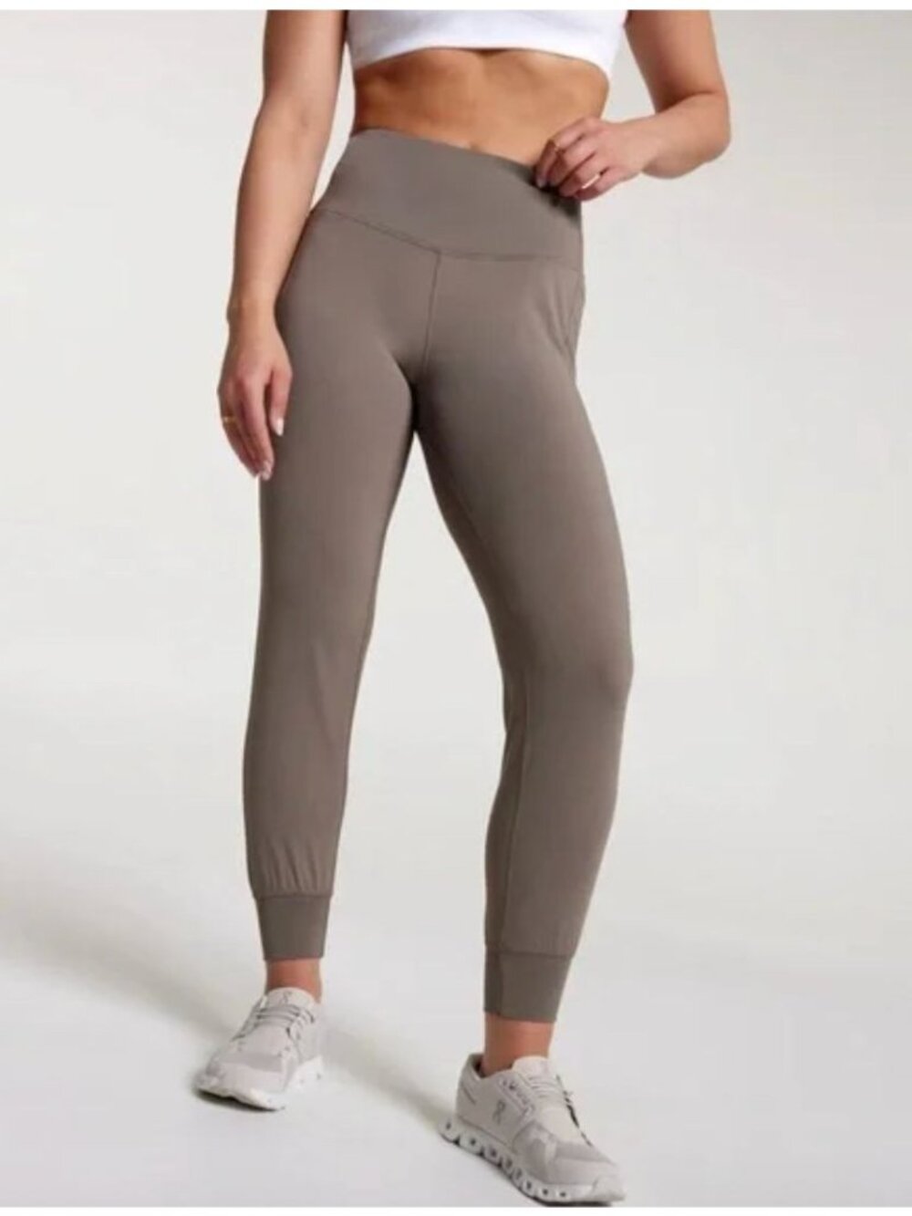 CALIA dark gray / taupe high rise jogger size M